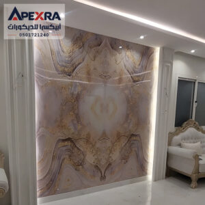 بديل الرخام المضيء مؤسسة أبيكسرا للديكورات