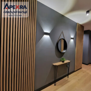 تنسيق بديل الخشب مع المرايا